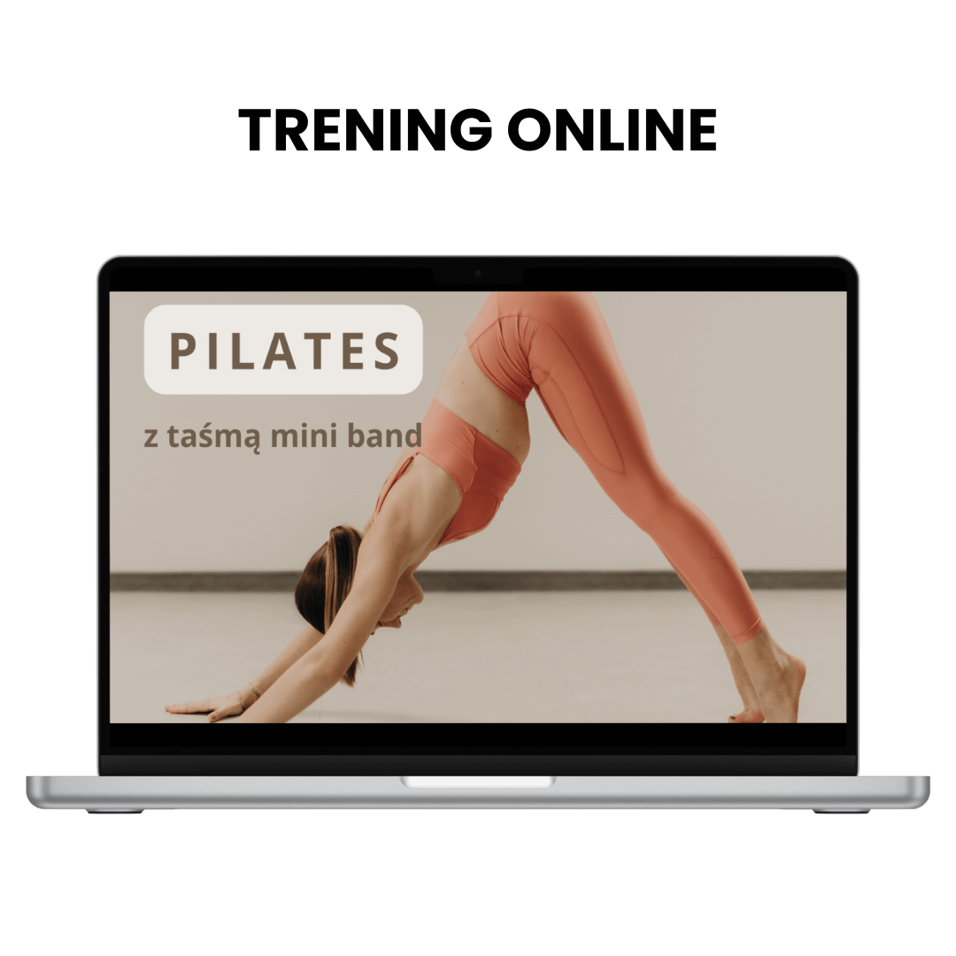 pilates z tasma mini band