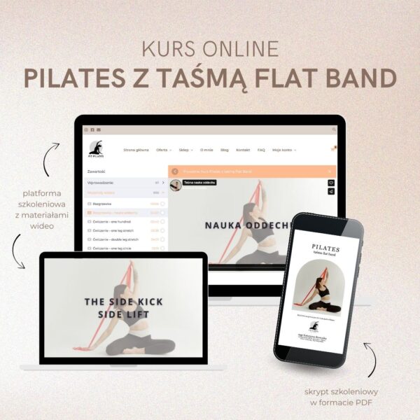 Kurs Pilates z taśmą Flat Band