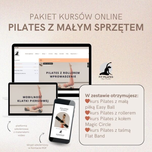 Kurs Pilates z małym sprzętem